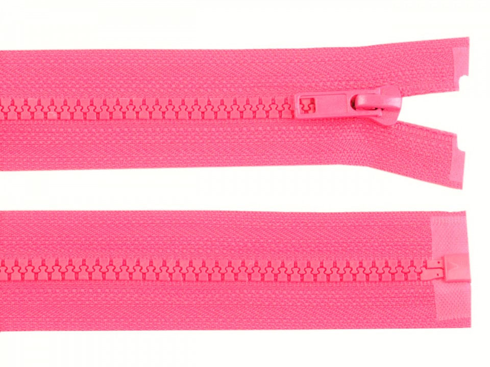 Reißverschluss Neon Pink 80 cm  