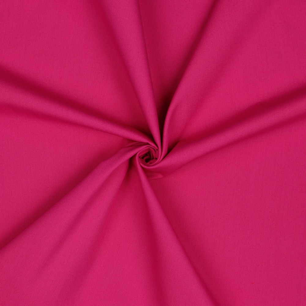 Deluxe Soft Touch Bio Popeline Uni Pink