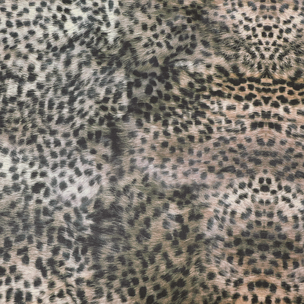 Designer Jackenstoff Waterrepellent Leopard