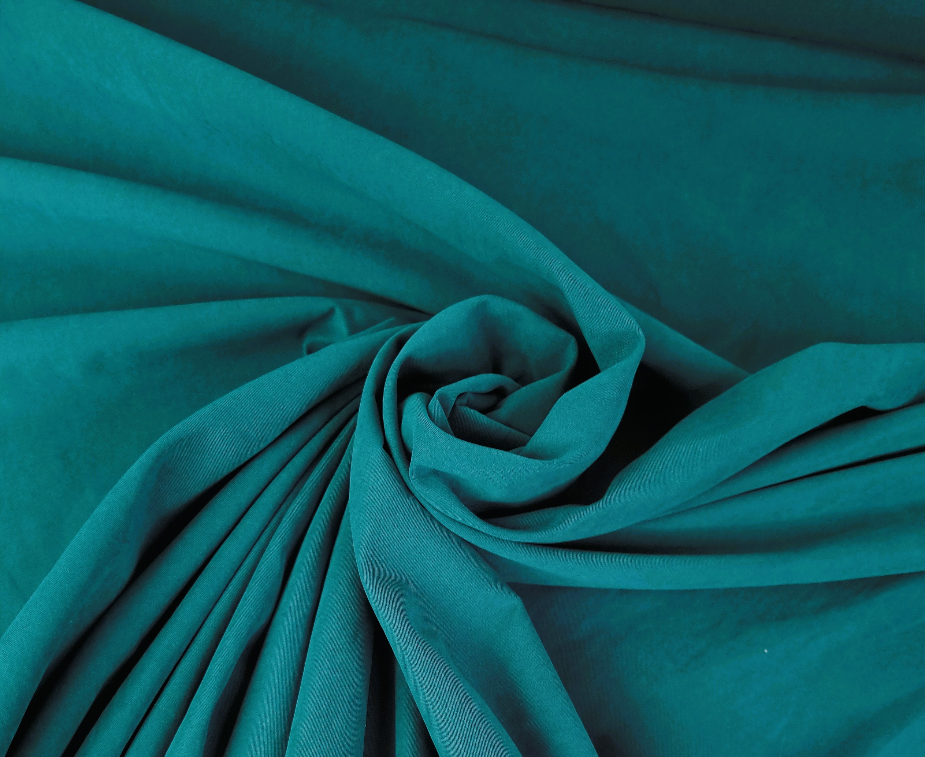 Lotus Viola Trench-Jackenstoff Smaragd